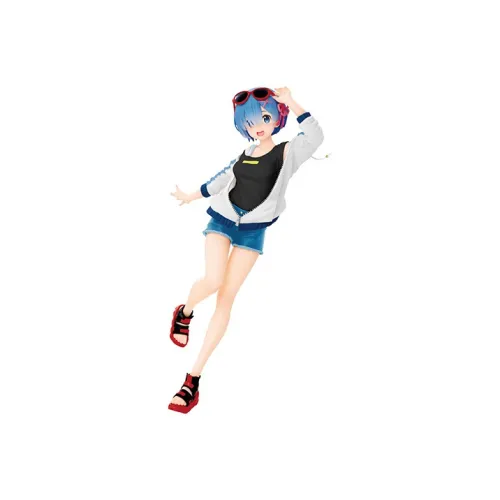 TAITO Rem Pcs Precious Figure Re: Zero-Starting Life In Another World Rem Summer Outfit New Version Scene Bonus Gifts