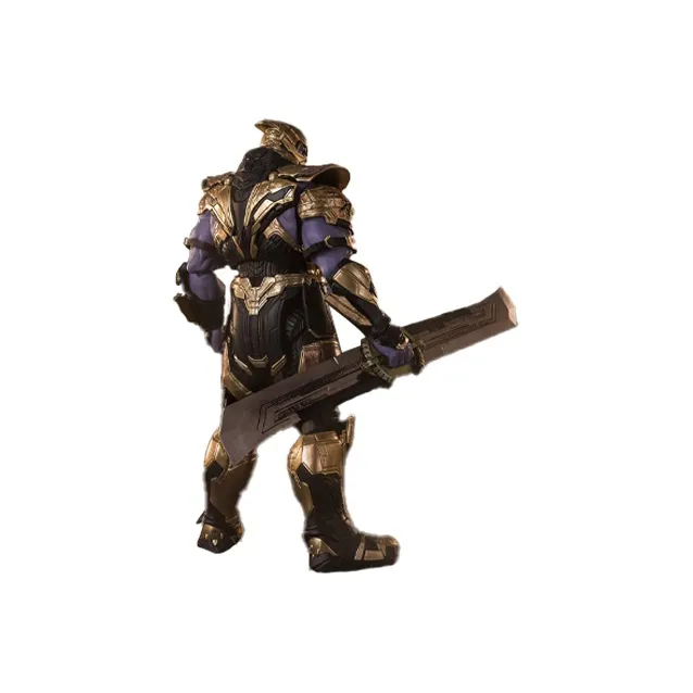 BANDAI S.H.Figuarts Avengers Endgame Thanos Final Battle Edition Action Figure Gold-1