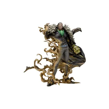 MegaHouse One Piece Portrait Of Pirates Mas Maximum Sir Crocodile Figure Black