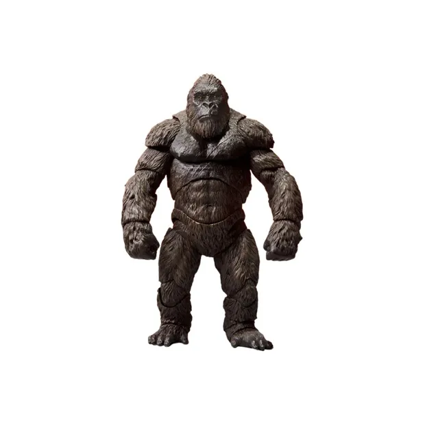 BANDAI Godzilla Bandai S.H.Monster Arts Godzilla Vs. King Kong King Kong 2021 Scale Figures 14.5cm-0