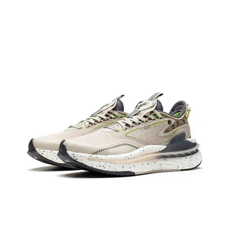 LiNing Exceed 6 Abrasion Resistant Low Top Sports Casual Shoes Men's Taupe-2