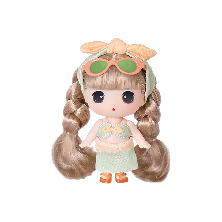 Ddung Summer Beach Collection Winter Camellia Mystery Box 2 Pcs Mystery Box Ball Jointed Dolls-1