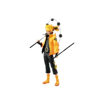 BANPRESTO Naruto Uzumaki Glass Factory Ichiban Kuji Naruto Wind Style Woven Fire Will A Reward Scale Figures 24cm