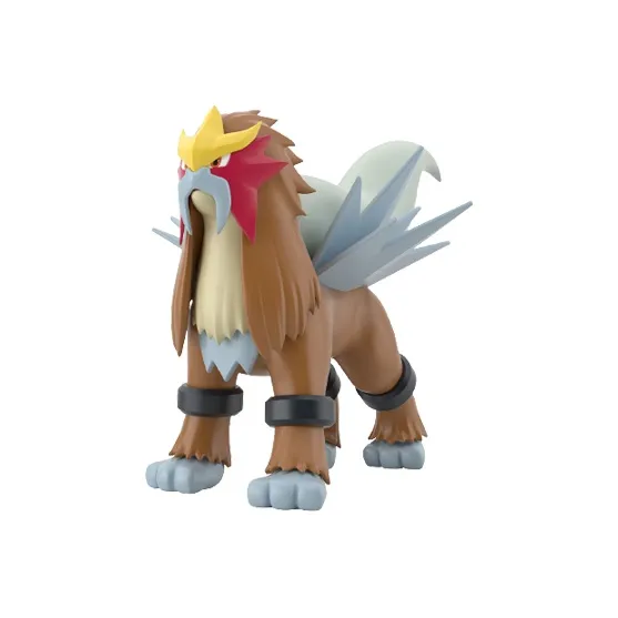 BANDAI Pokémon Character Collection Pokémon Scale World City Area Raijin Entei Water King Scale Figures-1