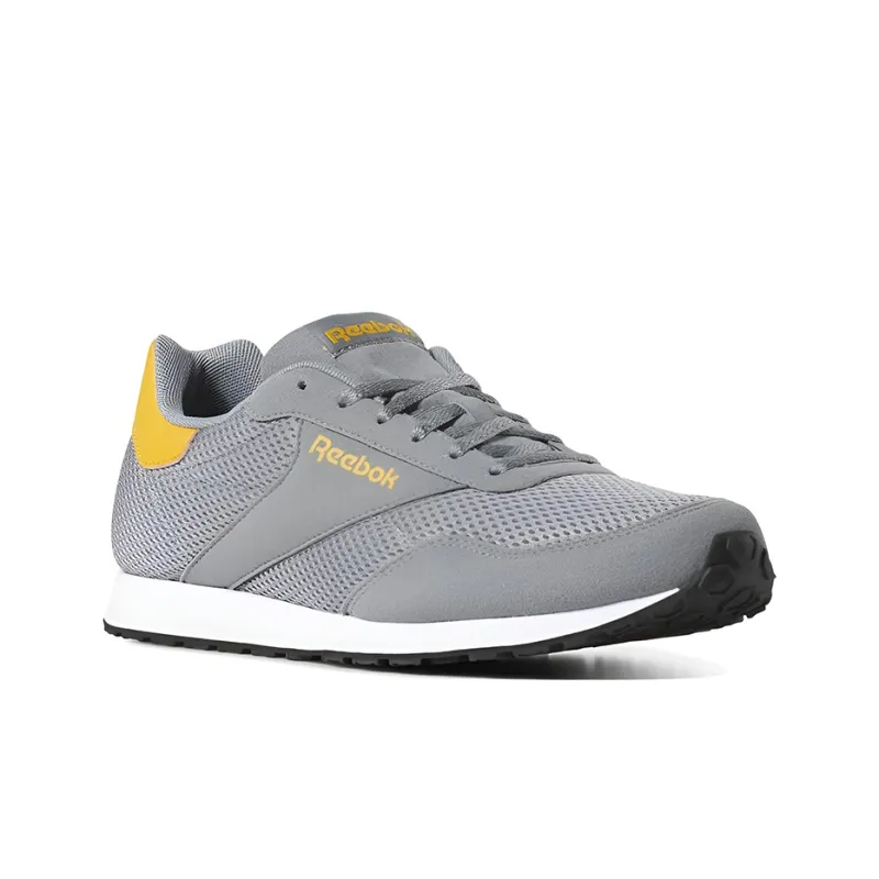 Reebok Royal Dimension Breathable Low-Top Running Shoes Men's Mist Gray-2