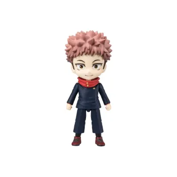 BANDAI Jujutsu Kaisen Figuarts Mini Yuji Itadori Collectible Pvc Figure
