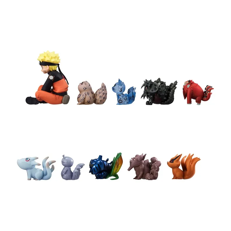 MegaHouse Naruto Uzumaki Gem Naruto, Shippuden, Naruto Uzumaki, Nine Tails Scale Figures-1