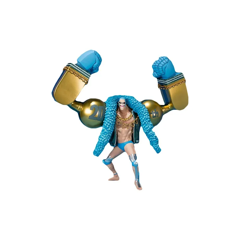 BANDAI Franky Bandai One Piece Figurarts Zero 20th Anniversary Scale Figures-1