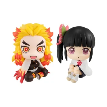 MegaHouse Kyojuro Rengoku Demon Slayer  Kimetsu No Yaiba Look Up Kanao Tsuyuri Scale Figures 11cm