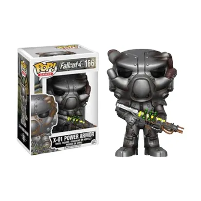 Funko POP! Collection GAMES Fallout 4 X 01 Power Armor Chibi Figures-1