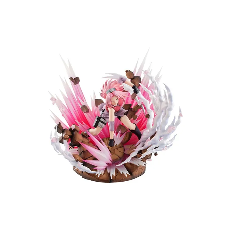 MegaHouse Sakura Haruno Naruto Shippuden Ver.3 Scale Figures 27cm-3