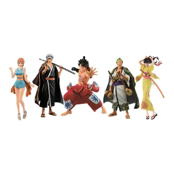 BANPRESTO Nami One Piece The Land Of Wano Luffy Zoro Law And Chopper Scale Figures 20cm/25cm/26cm/27cm