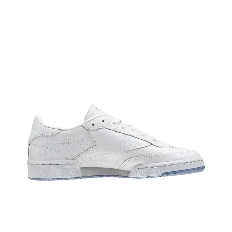 Reebok Club C 85 Low-Top Skateboard Shoes Women's Cloud White-1