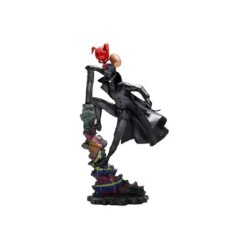 IRONSTUDIOS Spider Man Parallel Universe  Porky Pig And Shadow Spider Man Statues