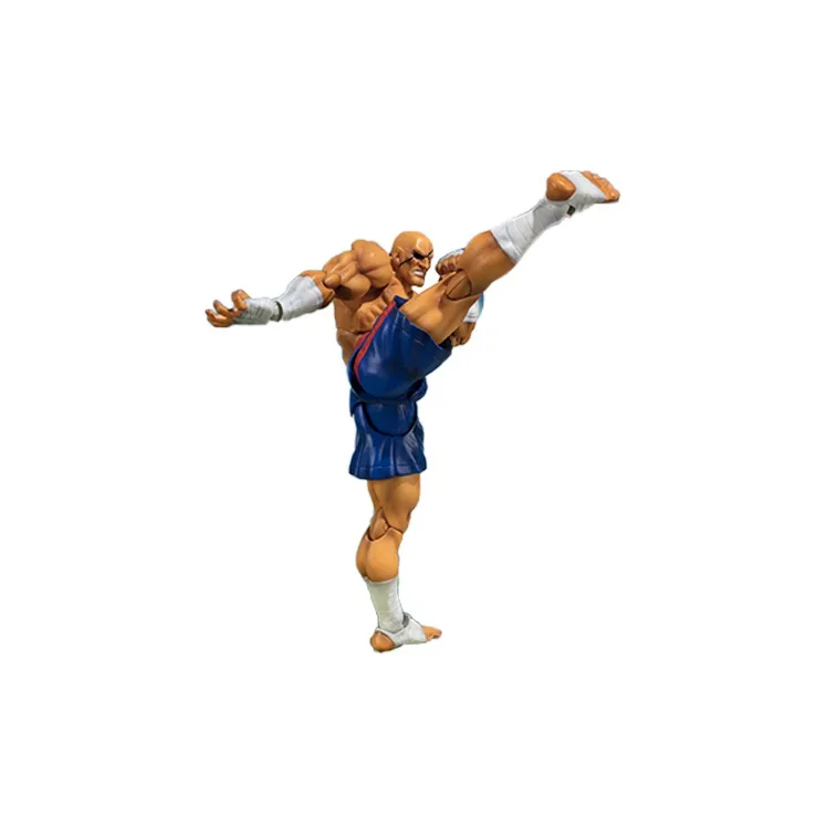BANDAI Bandai SHF Street Fighter Sagat Vega Scale Figures 17cm-2