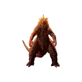 BANDAI S.H. MonsterArts Godzilla King Of The Monsters 2019 Burning Godzilla Action Figure Orange