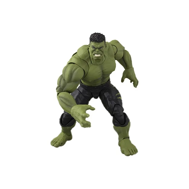 BANDAI Hulk Bandai SHF The Avengers 3  Infinity War Hulk Action Figure Scale Figures 21cm-0