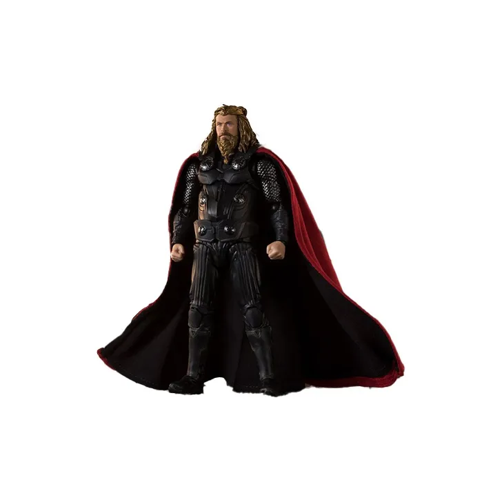 BANDAI Thor Marvel SHF Chubby Thor The Avengers 4 Soul Limited Scale Figures-0