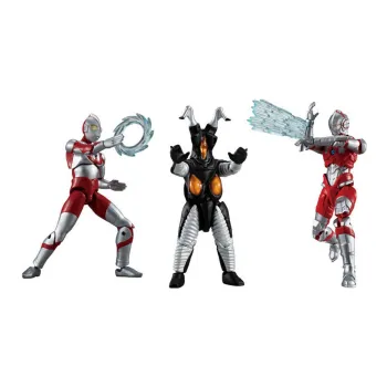BANDAI Ultraman Character Doll Collection Bandai Ultraman Ultra Action Figure 4 Pack Scale Figures