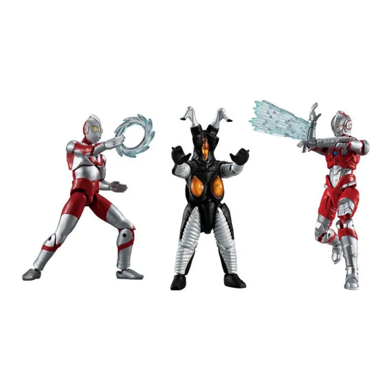 BANDAI Ultraman Character Doll Collection Bandai Ultraman Ultra Action Figure 4 Pack Scale Figures-0