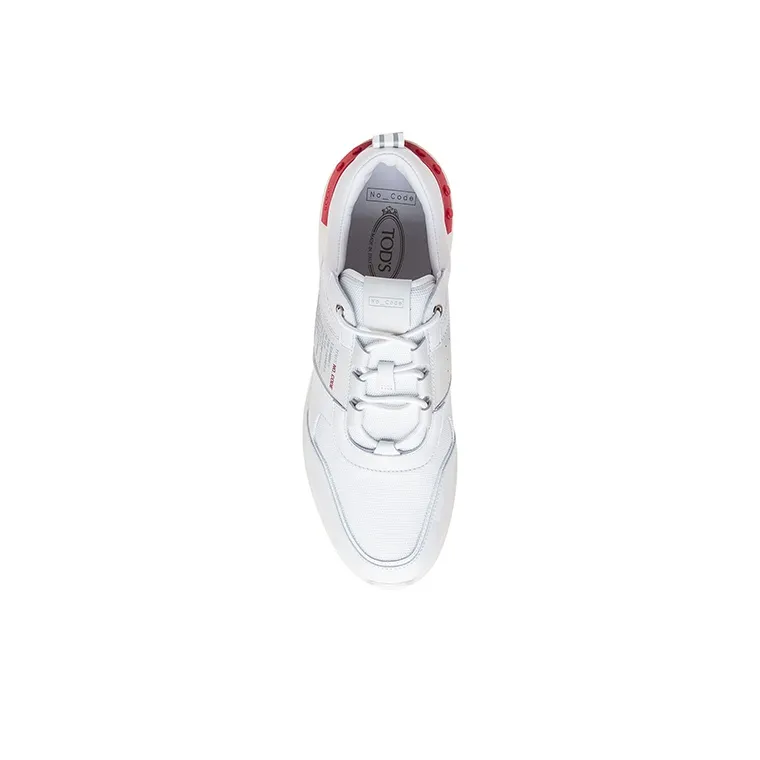 TOD'S Casual Shoes Men's White Red-4