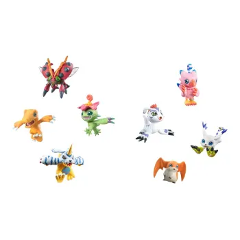 MegaHouse Digimon Anime Characters Digimon Adventure Mix Bonus Included Box Egg Reissued Version Chibi Figures