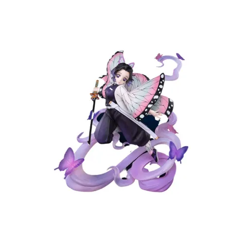 BANDAI Shinobu Kocho Bandai Figurarts Zero Demon Slayer  Kimetsu No Yaiba Insect Breathing Scale Figures 17cm