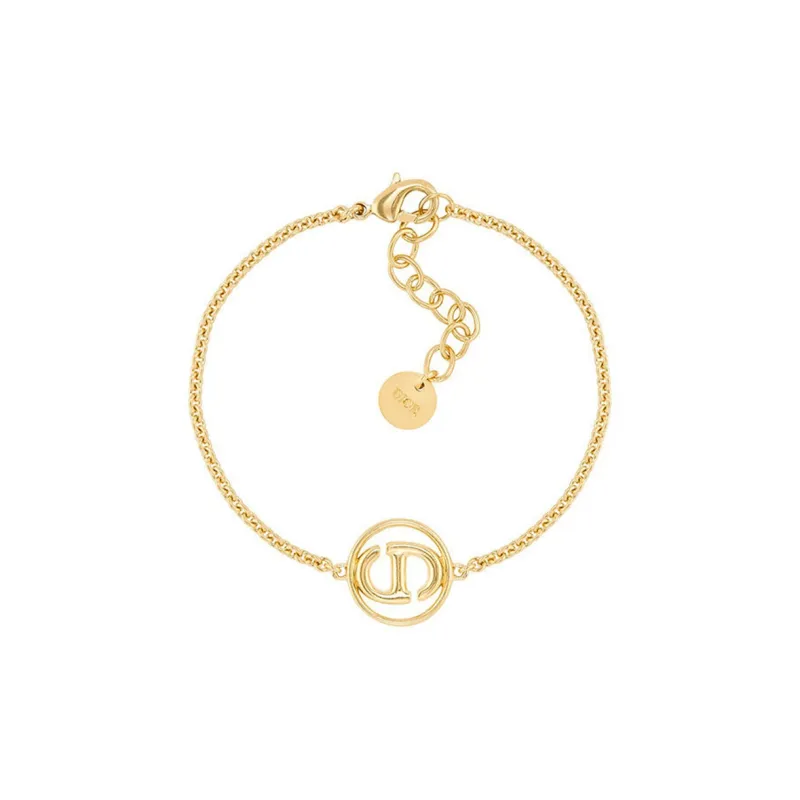 DIOR 1990s Cd Chain Bracelet-0