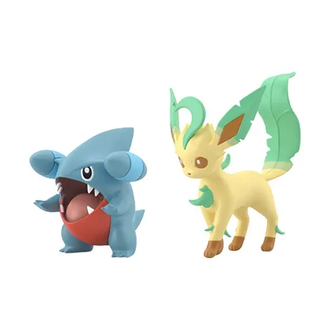 BANDAI Eevee Pokémon Characters Pokémon Scale World Johto Area 2 Set Scale Figures-1