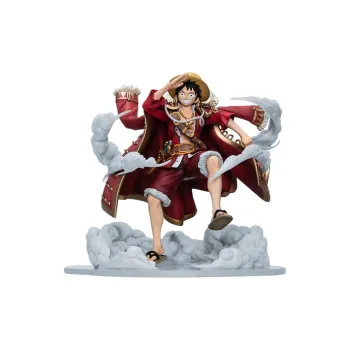 BANDAI Monkey D. Luffy Bnfigure Bntsh One Piece Departure New World Scale Figures 18cm