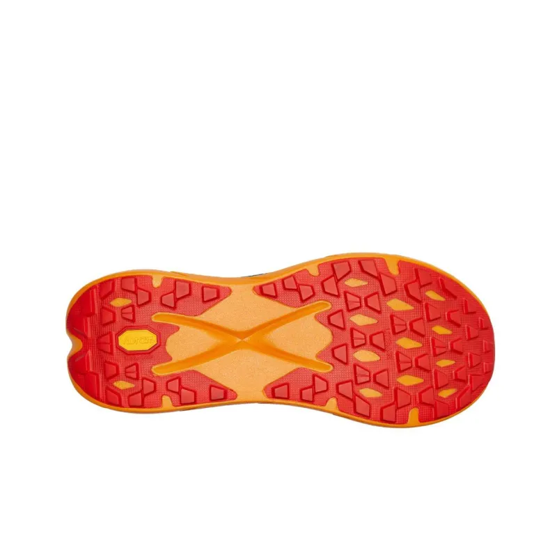 HOKA ONE ONE Tecton X Persimmon Orange Blue-4