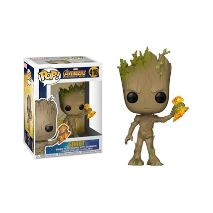 Funko Groot POP! Collection Marvel Movie The Avengers 3  Age Of Ultron Chibi Figures-1