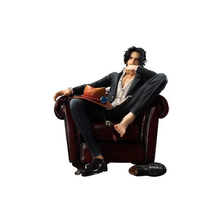 MegaHouse Portgas D. Ace Excellentmodel One Piece Scale Figures 14cm-0