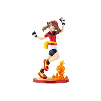 SHOUWU Fire Chick Kotobukiya Artfx J Pokémon Shouko And Torchic 19.5cm Scale Figures
