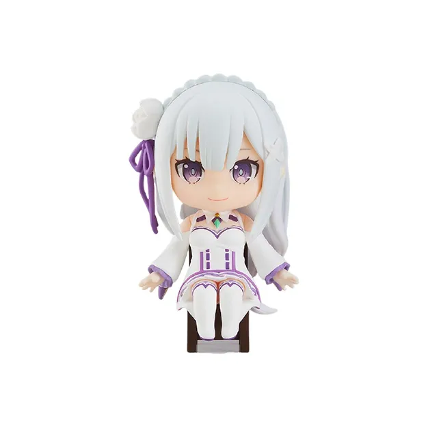GSC Emilia Swacchao! Zero Starting Life In Another World, Clay Figure 9cm Chibi Figures-0
