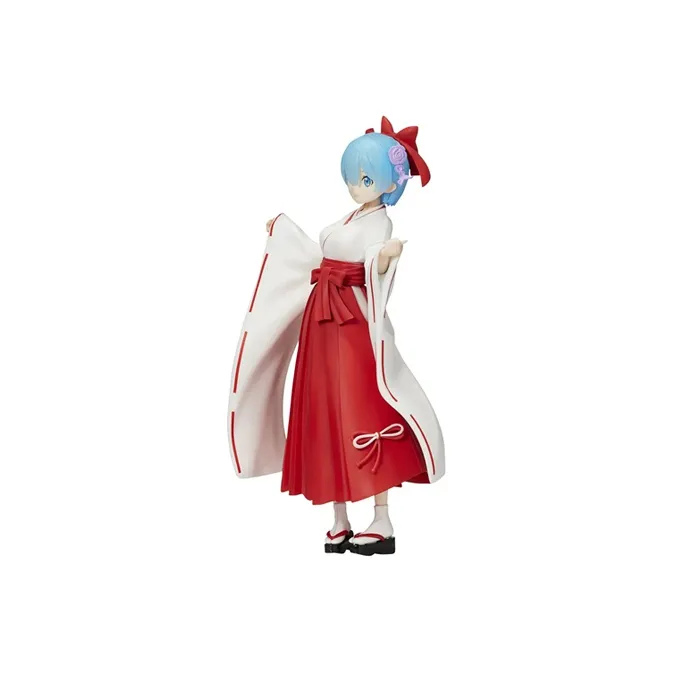 SEGA Rem Sega, Zero Starting Life In Another World Re 0 Rem, Shrine Maiden Outfit Bonus Gifts 25cm-1