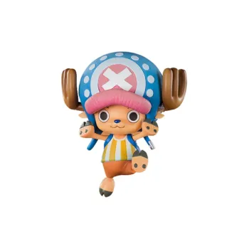 BANDAI Tony Chopper Bandai Figurarts Zero One Piece Loves Eating Cotton Candy Chopper Scale Figures 7cm