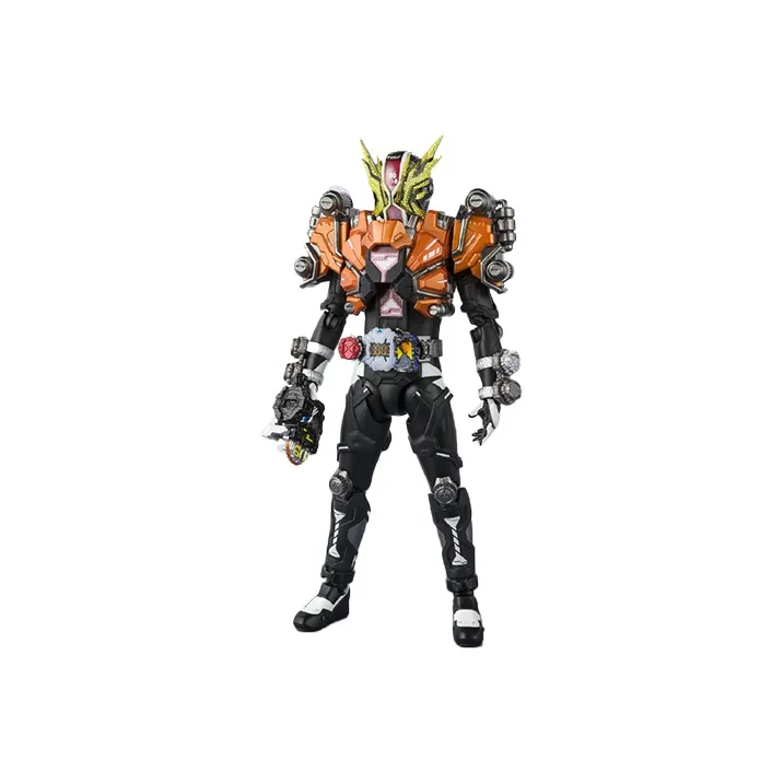 BANDAI Kamen Rider Geiz Limited SHF Kamen Rider Gaius, Revived, Savior, Strong Wind Set, Poseable Scale Figures-1