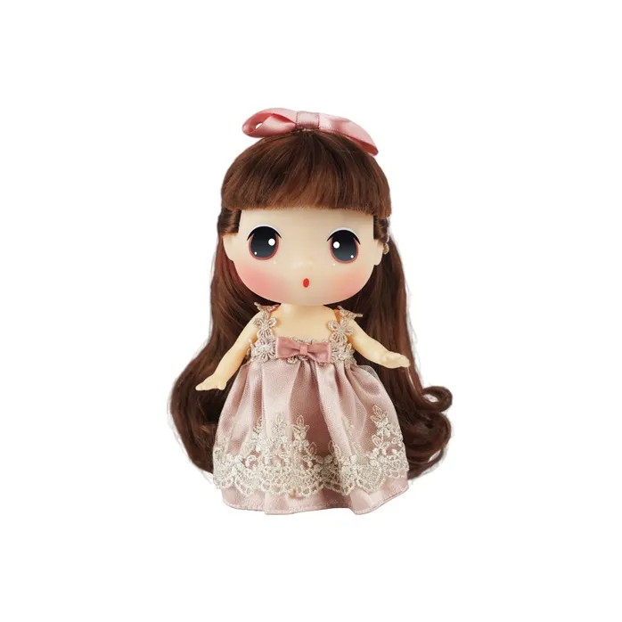 Ddung Winter Camellia Champagne Doll Girl Princess Cute And Adorable 18cm Doll Ball Jointed Dolls-0