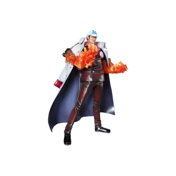MegaHouse Sakaske Red Dog Figure Limited P.O.P One Piece Marine Headquarters Admiral Akainu Sakazuki Scale Figures 25cm