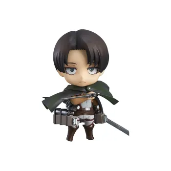 GSC Attack On Titan, Levi, Captain, With Base Chibi Figures 10cm