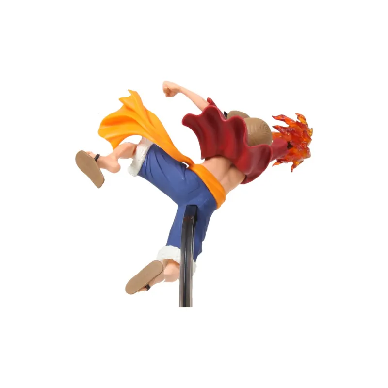 BANPRESTO Monkey D. Luffy Glass Factory One Piece Fire Cannon & 4th Gear Snake Man Bonus Gift Scale Figures-2