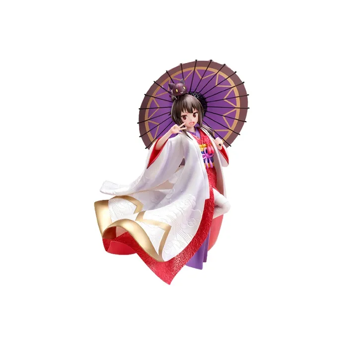 F NEX Blessings For A Better World! Red Legend Megumi White Innocent Ver 22cm Scale Figures-0