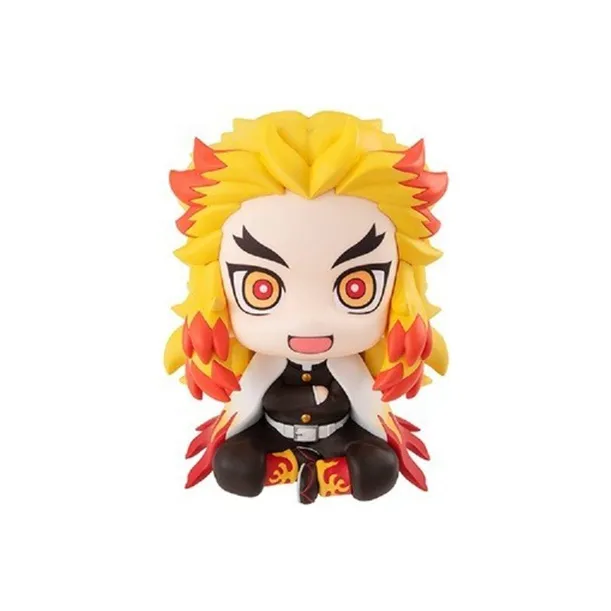 MegaHouse Look Up Demon Slayer Kimetsu No Yaiba, Kyojuro Rengoku Chibi Figures-1