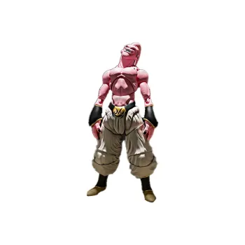 BANDAI Majin Buu SHF Dragon Ball Z Dragon Ball Evil Buu Action Figure Dragon Ball Scale Figures 19cm