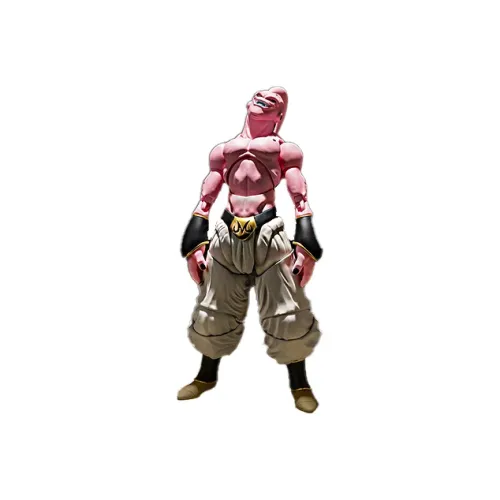BANDAI Majin Buu SHF Dragon Ball Z Dragon Ball Evil Buu Action Figure Dragon Ball Scale Figures 19cm