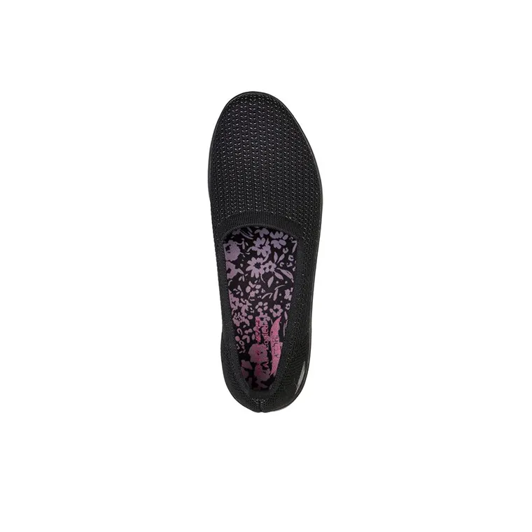 Skechers ARCH FIT UPLIFT -Sweet Anti-Slip And Wear-Resistant Breathable Low-Top Casual Shoes Women's Black-3