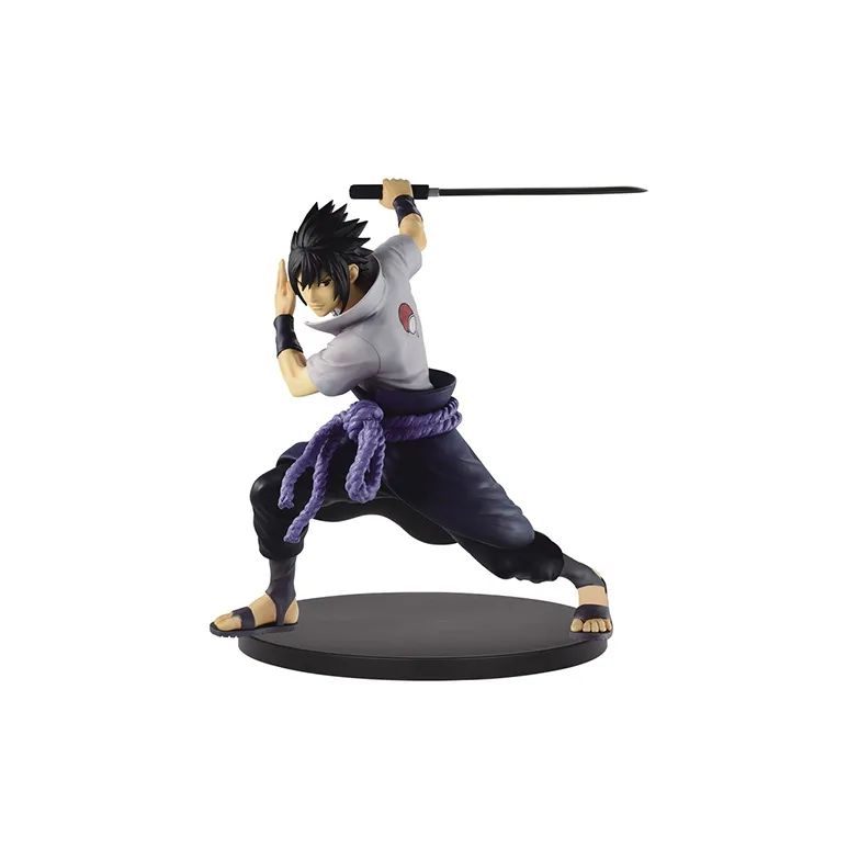 BANPRESTO Naruto Shippuden Vibration Stars Uchiha Sasuke Ii Figure Purple-1
