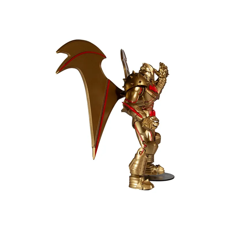 McFARLANE Batman DC Comic Doll Figure Heavy Armor Gold Limited Scale Figure Bonus Gifts-4