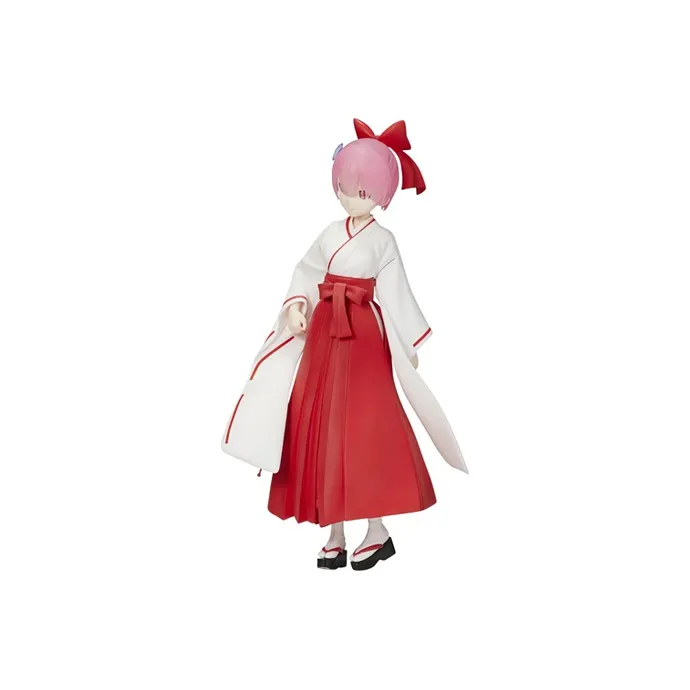 SEGA Ram Sega Re Zero Starting Life In Another World Re 0 Shrine Maiden Outfit Bonus Gifts-0
